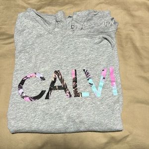 Calvin Klein women’s top Size M  color: Gray